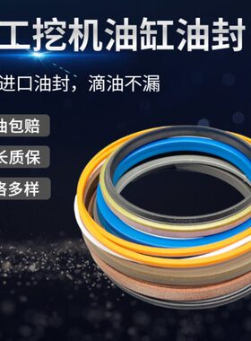 徐工挖掘机XE60 135 150 200 215 300C/D/DA大臂小臂中臂油缸油封