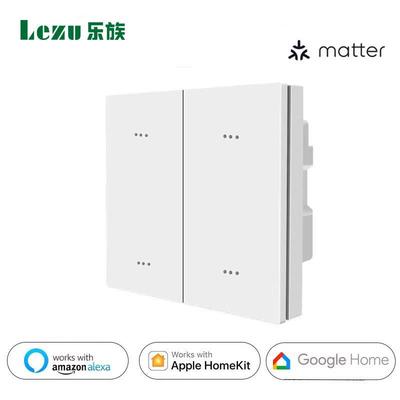 Matter协议可跨平台智能开关HomeKit定时HomeAssistant墙壁开关