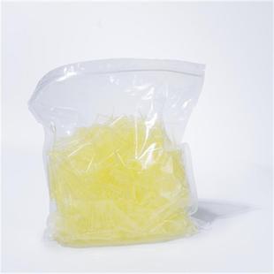 移液枪头50微升黄色吸头实验耗材塑料吸嘴加长带滤芯低吸附袋装