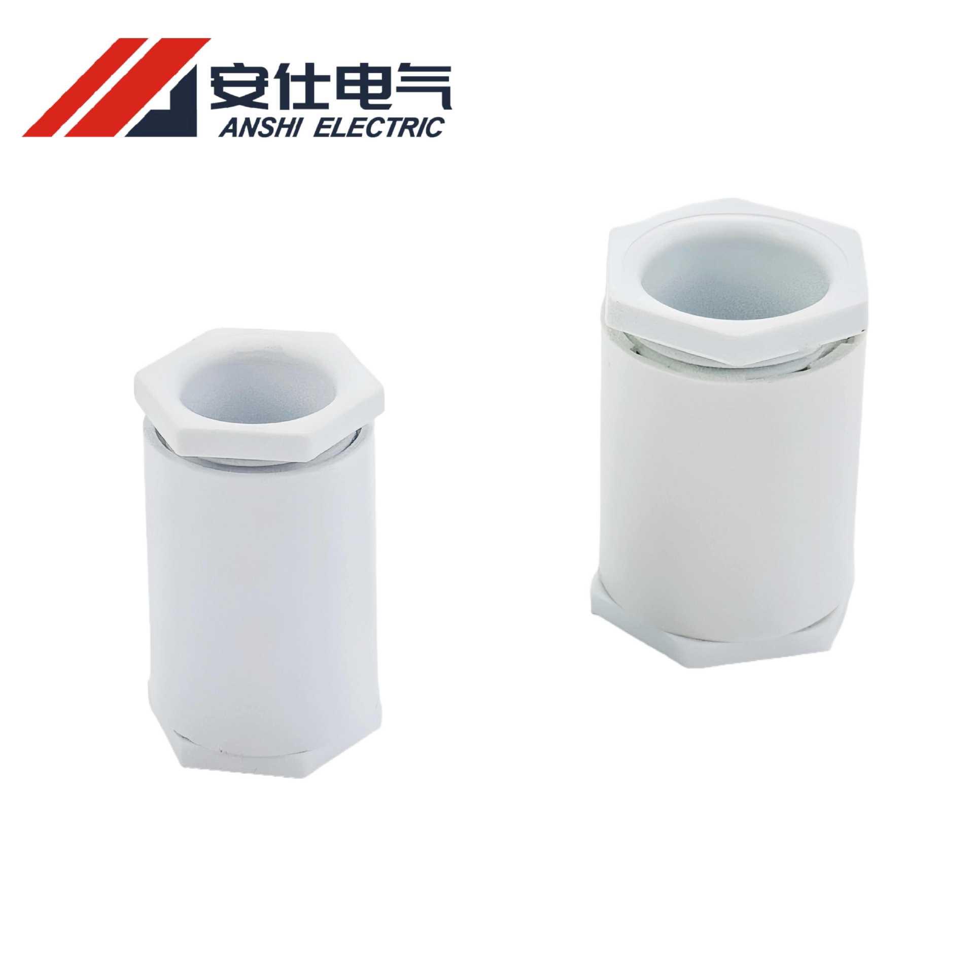 安仕出口管件双边杯梳公线盒锁扣锁母DoubleFemaleAdaptor圆接头