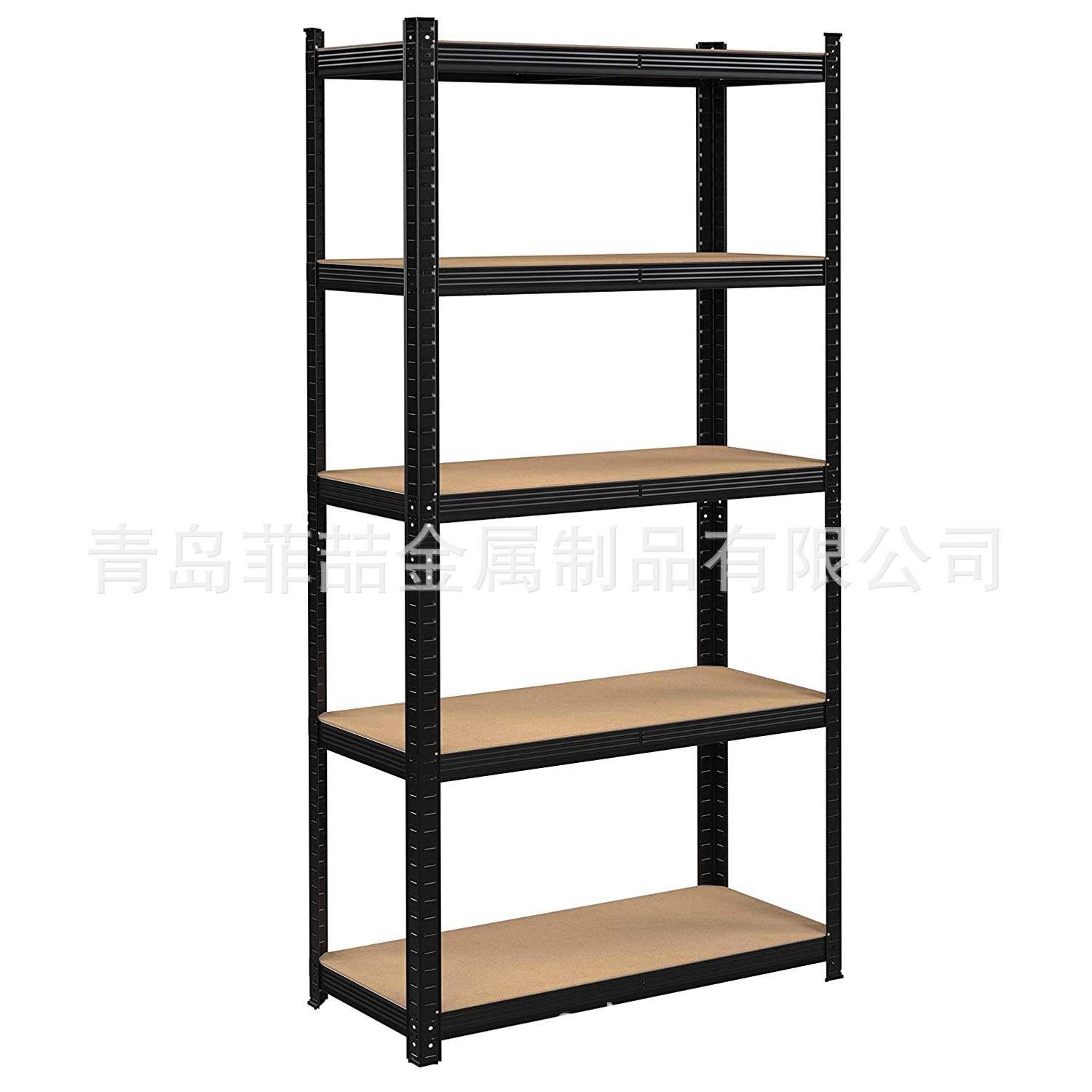 无需打孔5层角钢货架家居仓库工具金属置物架自由组装
