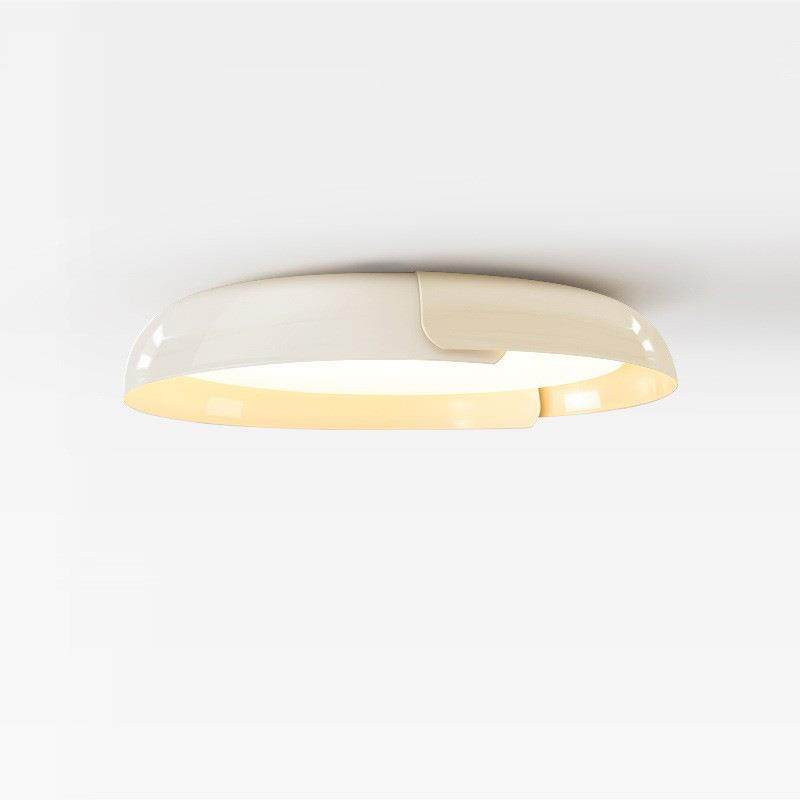 设计师奶油风卧室灯2025新款吸顶灯中古复古主卧灯感房间灯具