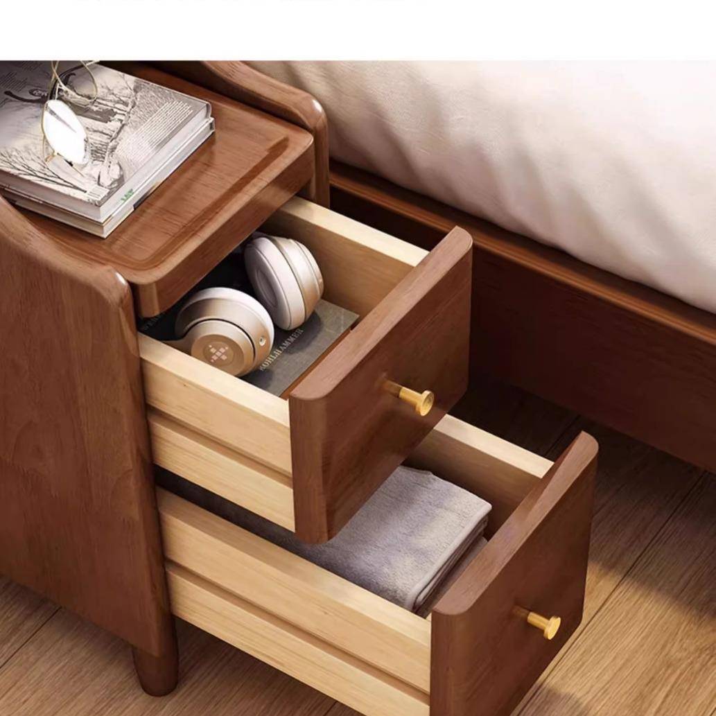 实木床头柜迷你小型卧室极窄床边柜夹缝收纳柜超窄置物架子