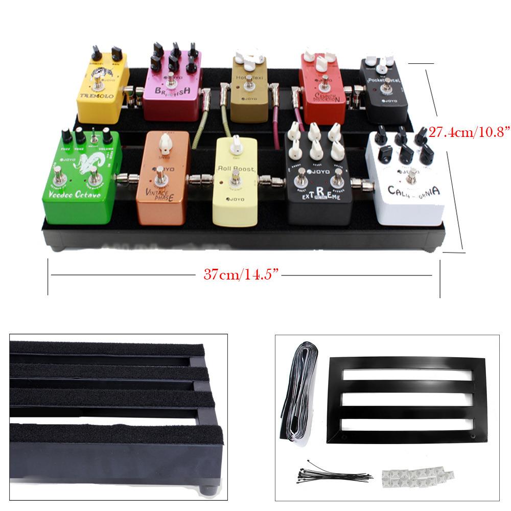 中号效果器板47x37x4cm电吉他支架轨道板集成板单块效果器支架