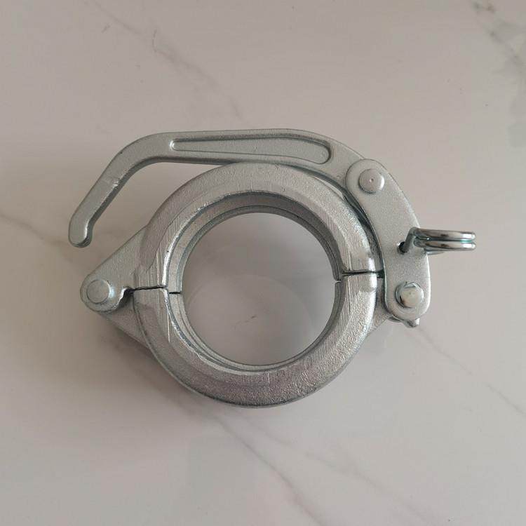 快速管卡混凝土泵车专用卡箍盾构机使用锻造镀锌抱箍