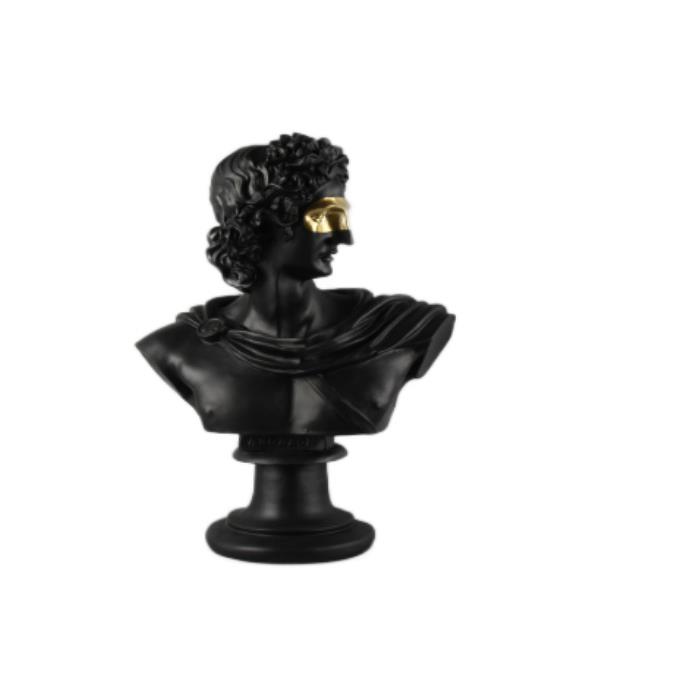 现代简约创意树脂人物摆件样板房售楼处桌面茶几电视柜软装饰品