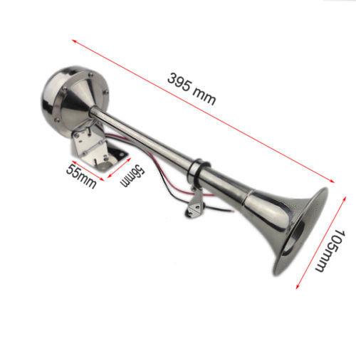 游艇专用不锈钢单管电喇叭防水电喇叭，游艇电喇叭不锈钢电喇叭