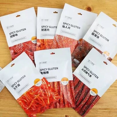 火爆脾气辣条辣可曦曦网红辣条火爆脾气条仙人片九千丝香辣棒甜辣