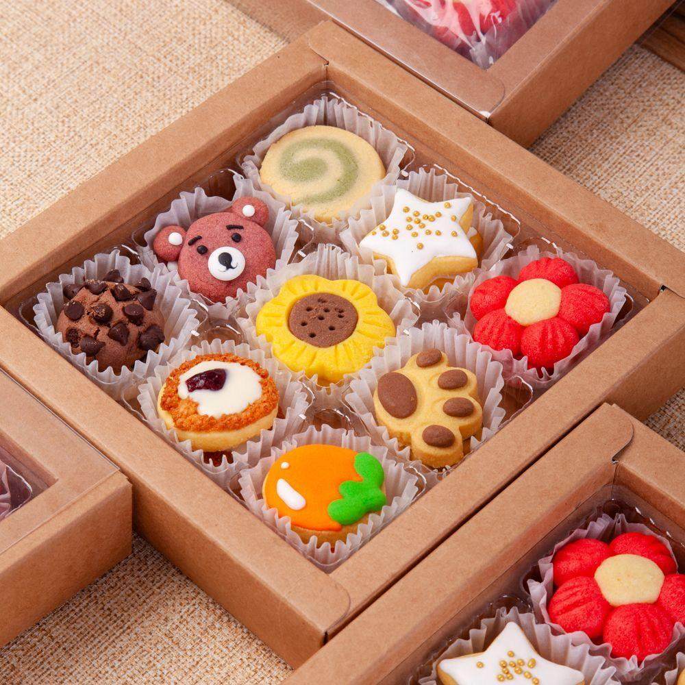 手工曲奇饼干礼盒装生日礼物婚礼伴手礼高颜值幼儿园分享儿童零食