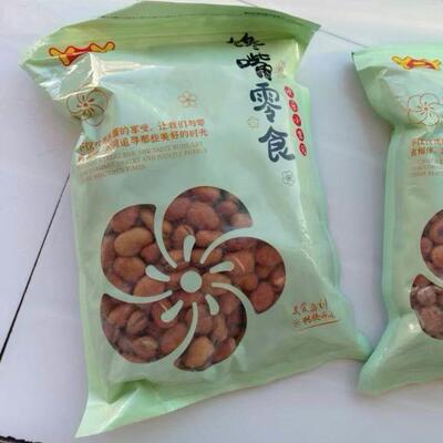新日期丫二丫农家干炒蚕豆原味盐炒熟胡豆炒货豆子休闲零食小吃