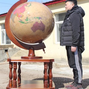 甘肃铜地球仪办公室落地摆件大号客厅公司校庆装饰送母校开业礼品