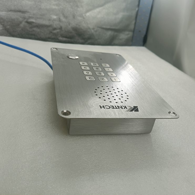 洁净室IP电话机 洁净无尘POE供电拨号电话 无尘车间一键免提对讲