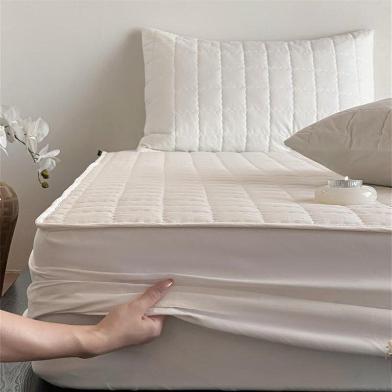 新款全棉夹棉绗缝防水隔尿床笠婴儿床隔尿垫床垫保护罩,床上用品,床笠,淘宝优惠券,粉丝福利购,淘宝优惠卷