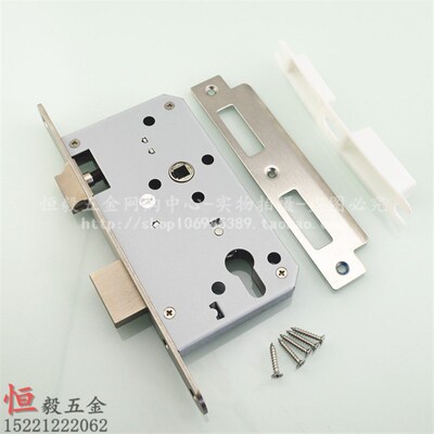 办公室大门5072锁体 防火门锁锁体7255锁芯 房门双舌锁体6072锁舌