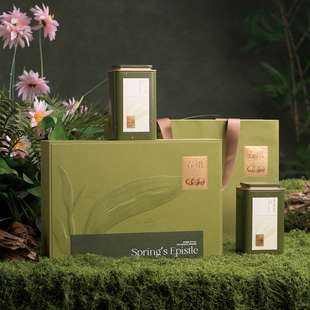 新款高档绿茶叶包装盒空礼盒通用半斤装绿茶毛尖明前龙井礼盒空盒