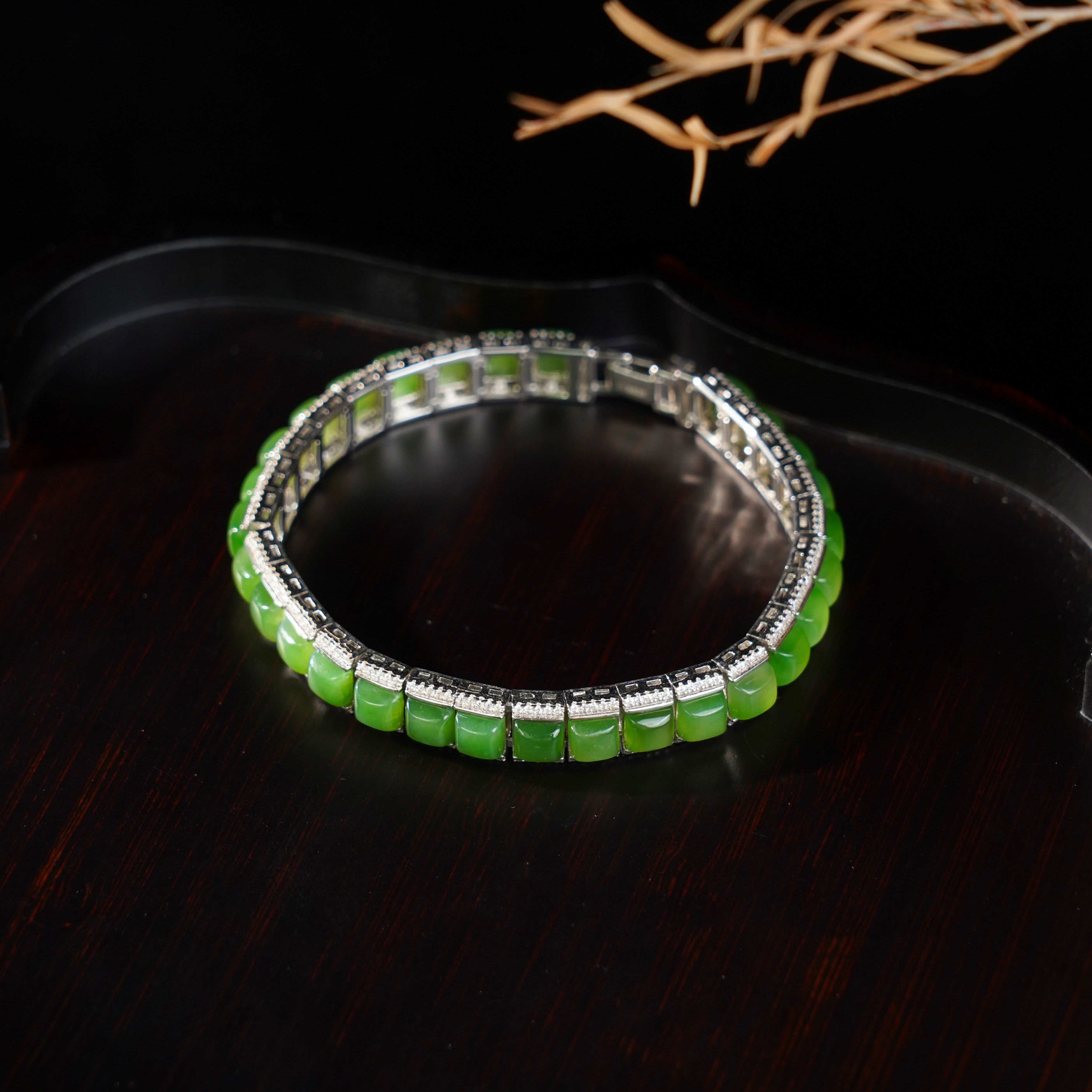 Winnie专属 ·龙老板珠宝S925和田玉手链