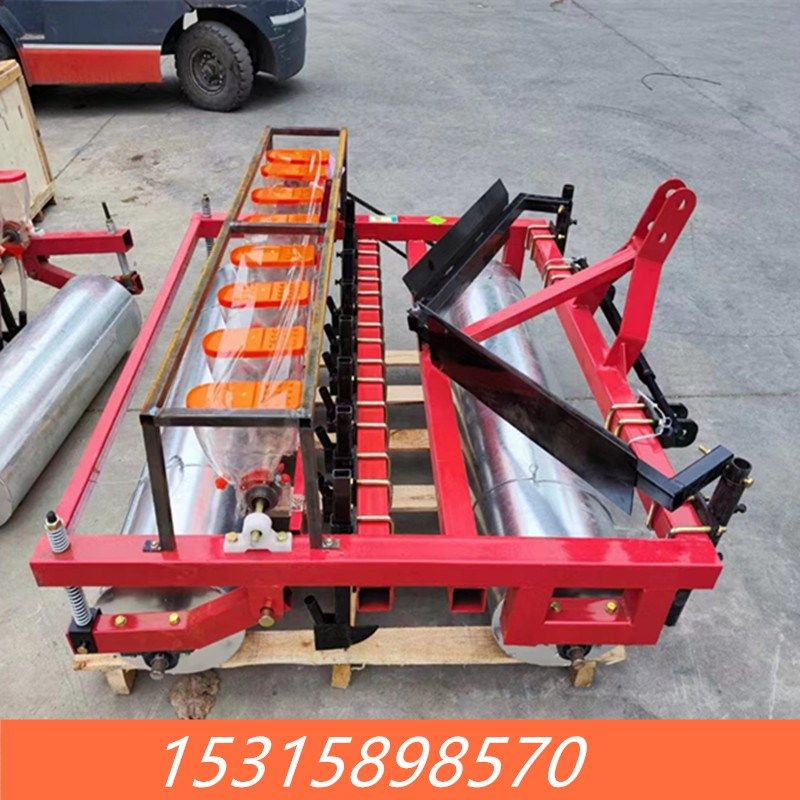 蔬菜播种机拖拉机带精播油菜白菜药材香菜播种机旋耕滴灌播种机