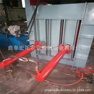 立式半自动液压打包机中小型废品废料收购站通用打包机纸箱打包机