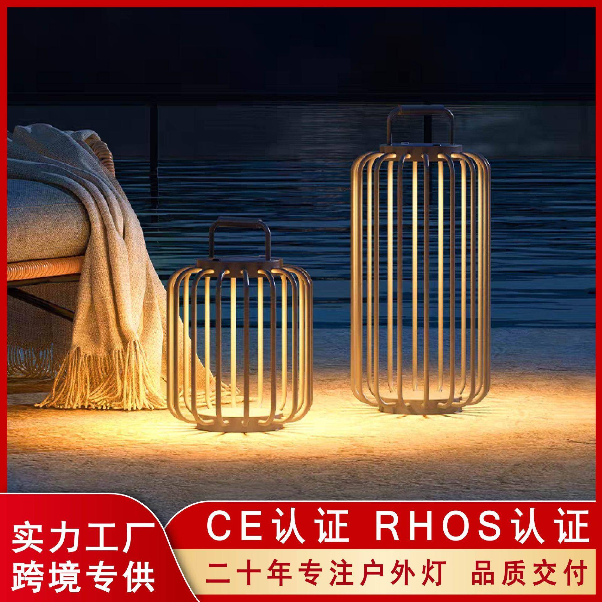 庭院草坪灯太阳能户外防水室外别墅2025新款家用手提草地景观路灯