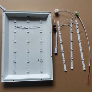 led透镜灯条光源改造直发光平板灯替换集成吊顶30 60维修配件灯板