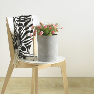 圆锥体型花盆水泥创意个性 大号特大北欧简约环保绿萝家用镁泥花器