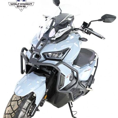 肌车狼适用三阳哈士奇ADV150保险杠护杠保护杠防摔加厚碳钢材改装