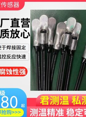 吉利EV253EV300北斗星X5E动力电池模组温度传感器100K铝探头4150