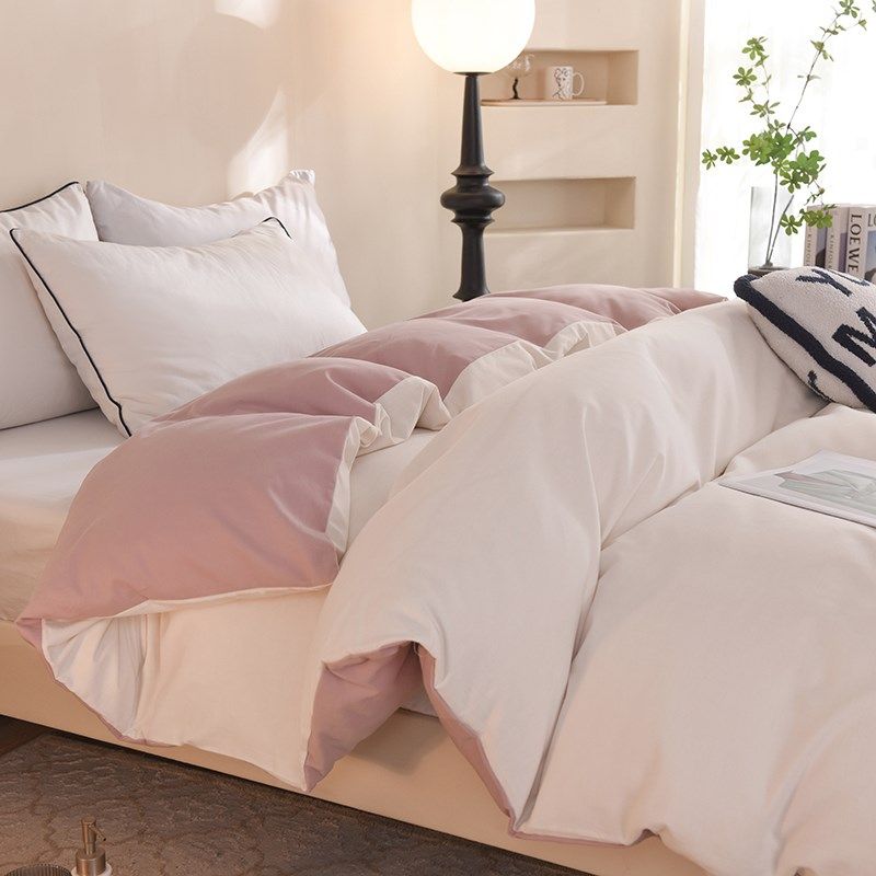 纯色被套单件150x180x200x230x229*250全棉纯棉加厚磨毛秋冬被罩