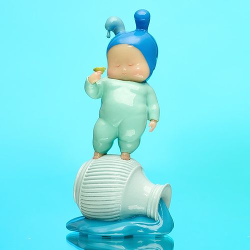 稀奇艺术《水瓶座》十二星座仿流水客厅装饰摆件家居饰品生日礼物