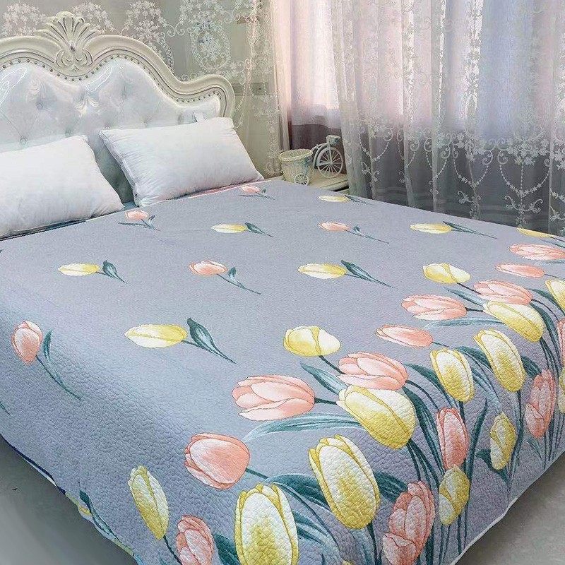 床单不易皱纯棉斜纹加厚两用全棉100%单件双面贴身睡单榻榻米垫