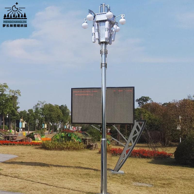 不锈钢中华灯螺旋造型装饰景观灯广场灯标志性路灯工业园厂区门灯