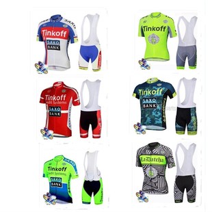 夏季骑行服男款短袖上衣大码短裤吊带套装自行车服骑行速干衣定制