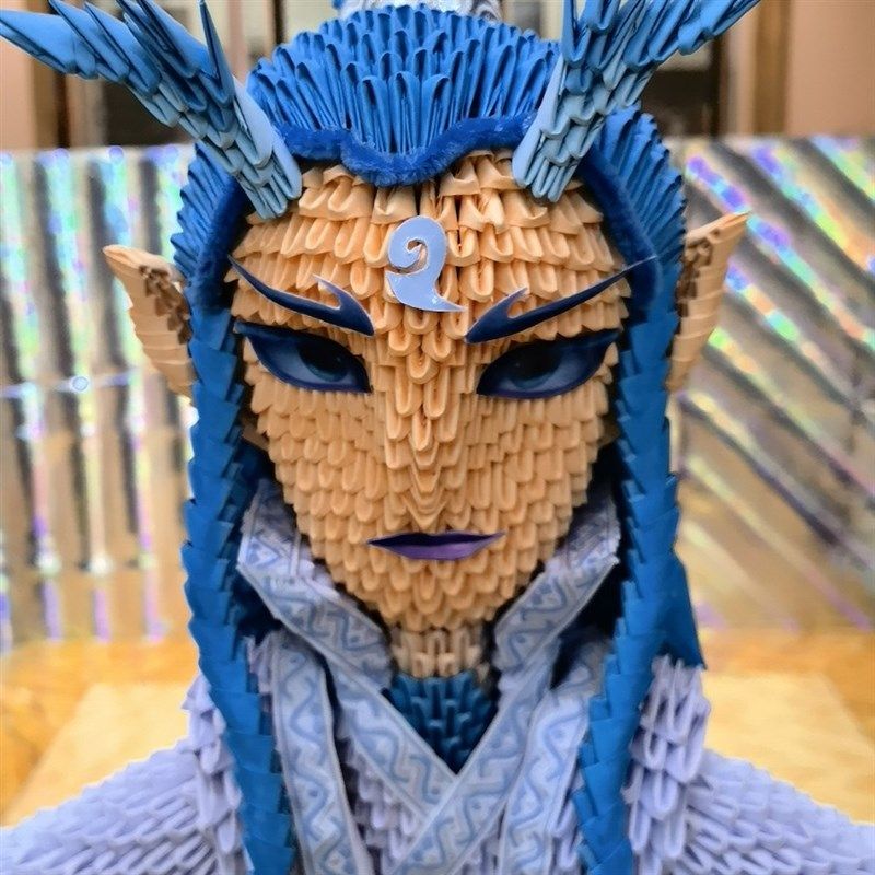 三角插/手工折纸/手工DIY/手工材料包/成品/哪吒/哪吒魔童/敖丙