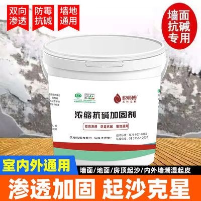 907墙固胶内墙拉毛加固剂界面剂