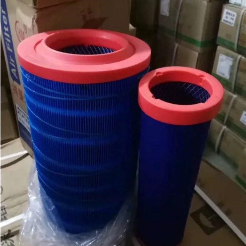 YK1836U空气格滤清器Kp1835PU适配玉柴D7327装载机压路机CC310008