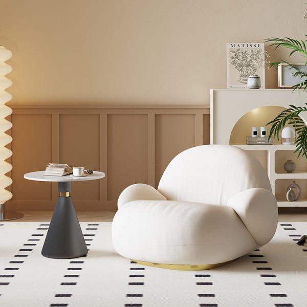 网红单人沙发客厅懒人小沙发美容院休息区接待小沙发民宿休闲单椅,住宅家具,布艺沙发,淘宝优惠券,粉丝福利购,淘宝优惠卷