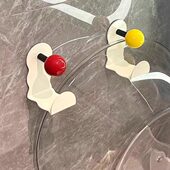 多巴胺脸盆挂钩浴室卫生间免打孔强力粘钩墙上承重挂盆神器收纳架