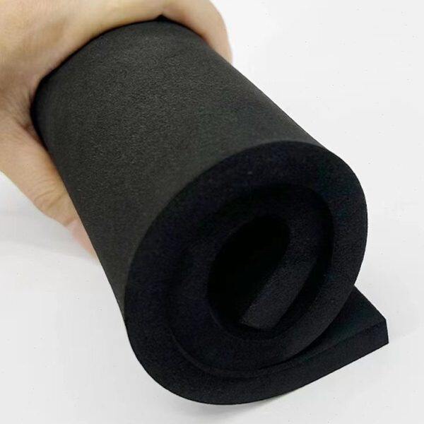 25度黑白色高弹eva泡棉材料防撞减震环保泡沫高密度防水海绵板材