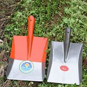 锰钢大号锹特大煤锹煤铲铁锨头农用全钢加厚平头养殖场清粪大斗铲