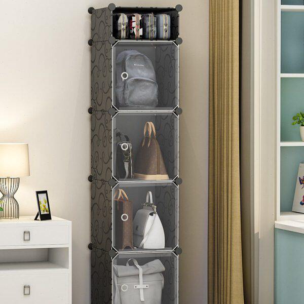 书柜自由组合置物组装储物收纳柜子简约现代带门塑料简易书架格子