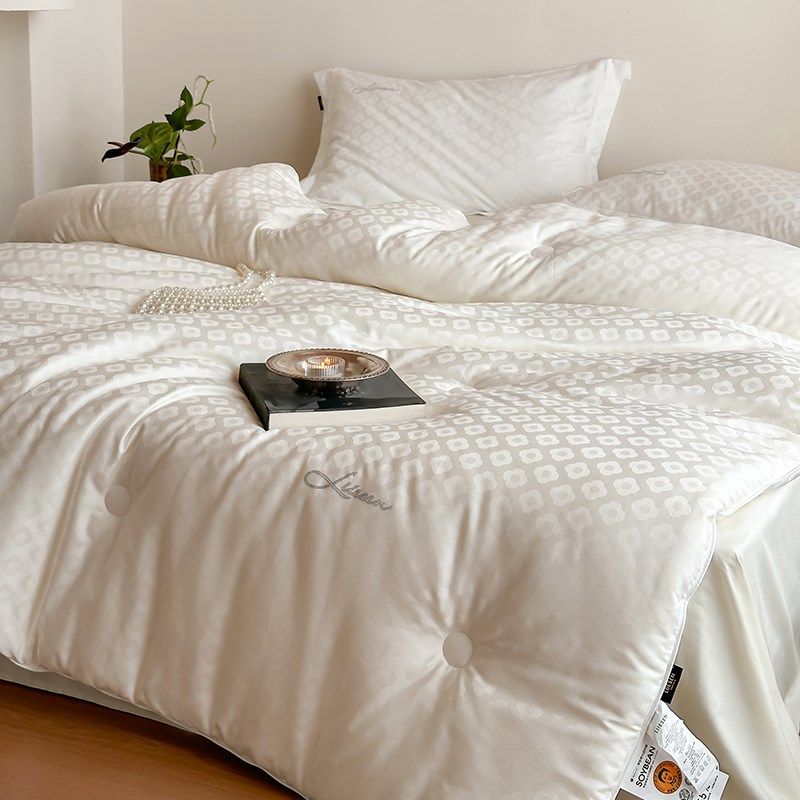 高端A类李官奇55%大豆纤维被子冬被棉被被芯四季春秋被加厚保暖,床上用品,化纤被,淘宝优惠券,粉丝福利购,淘宝优惠卷