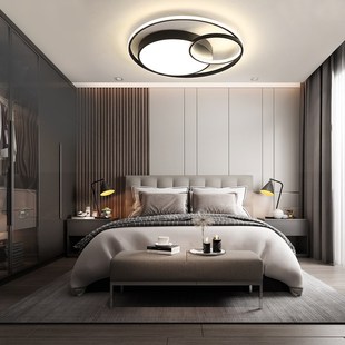 北欧吸顶灯led卧室灯2025年新款客厅灯简约现代全屋灯具三室一厅