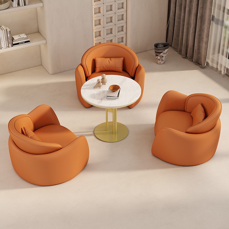 酒店厅会所休l息区接待会客洽谈沙发商用沙发椅