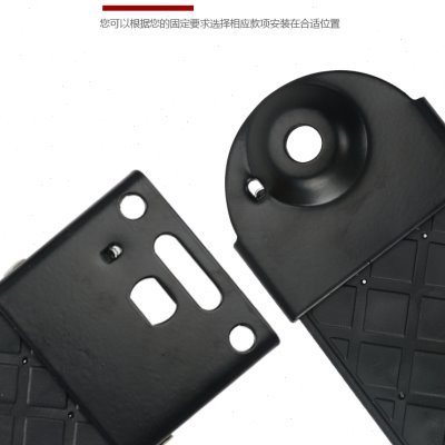 电动车脚踏后折叠踏脚板后搁脚自行车后轮踏脚改装配件电机脚踏板