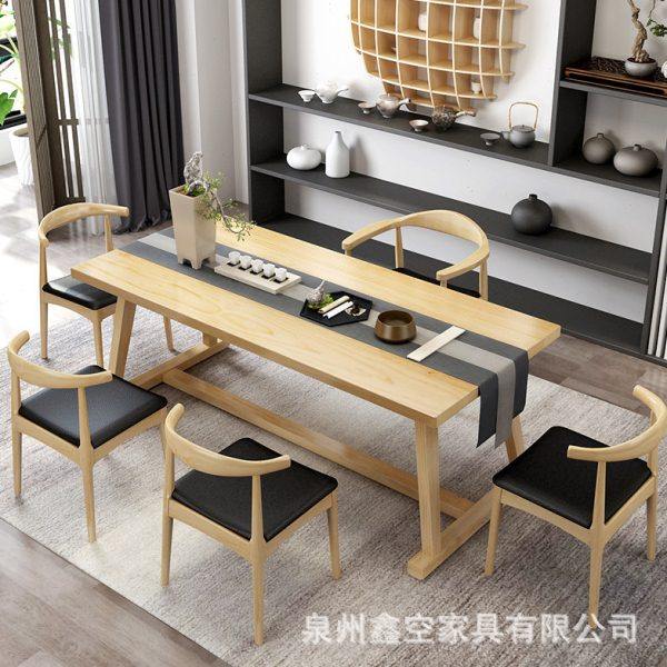 现中式全实木茶桌 小户型接待客人泡茶桌椅组合酒店大堂茶台桌,商业/办公家具,茶台/茶桌,淘宝优惠券,粉丝福利购,淘宝优惠卷