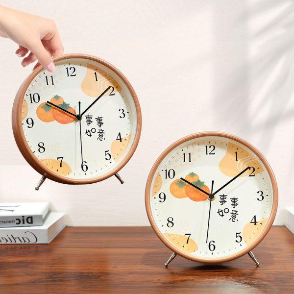 北欧轻奢台式座钟客厅家用时尚桌面时钟摆件卧室静音摆钟台钟坐钟,家居饰品,立钟/落地钟,淘宝优惠券,粉丝福利购,淘宝优惠卷