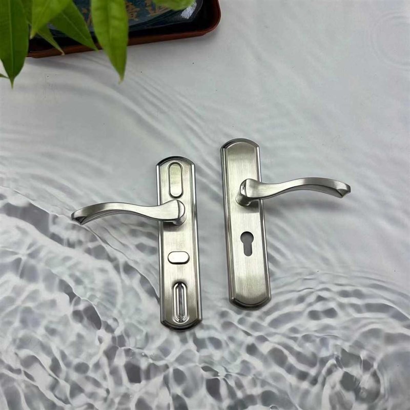 室内木门锁单舌整套50锁舌可调室内G锁不锈钢单舌鸭舌手柄不锈钢