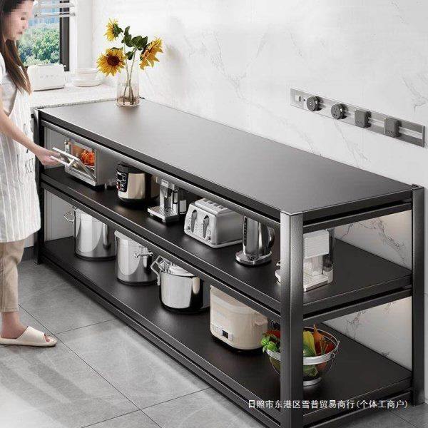 厨房置物架落地多层家用微波炉烤箱收纳柜多功能靠墙储物架子货架,厨房/烹饪用具,微波炉置物架,淘宝优惠券,粉丝福利购,淘宝优惠卷