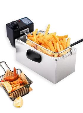 多功能油炸锅家用商用电炸锅电炸炉油炸机炸土豆薯条机FryPan