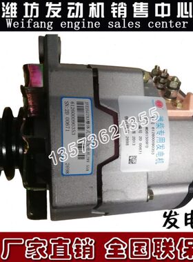 发电机612600090353 潍柴动力WD12 WD615 WP10柴油发动机WP12原厂